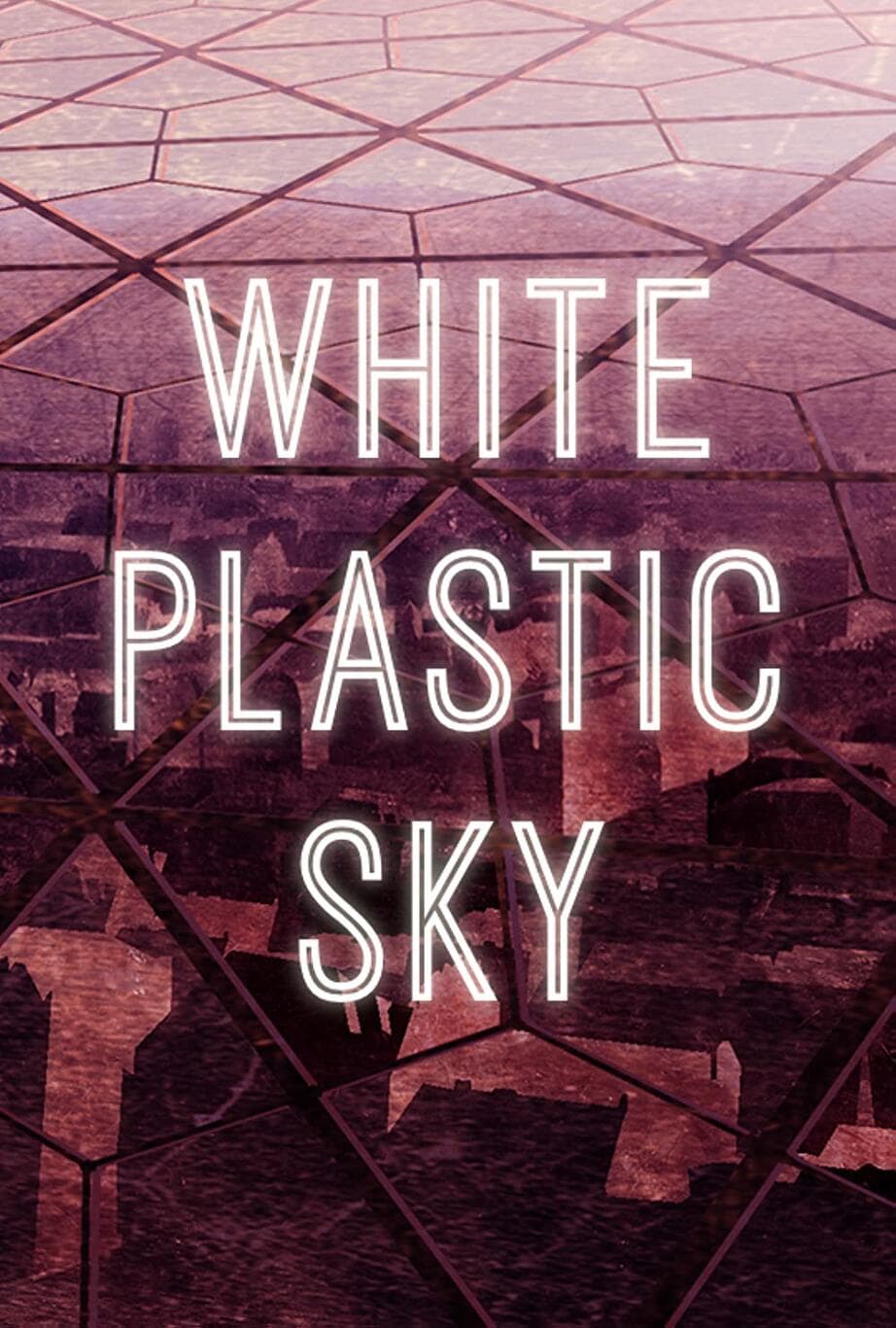 white plastic sky poster